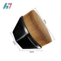 Top Kabuki Hexagon Face Blush Liquid Powder Custom Make up Brushes